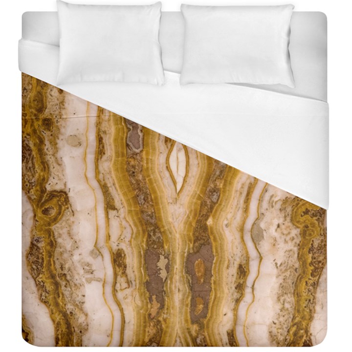 Marble Wall Surface Pattern Duvet Cover (King Size)