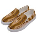 Marble Wall Surface Pattern Men s Canvas Slip Ons View2