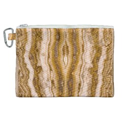 Marble Wall Surface Pattern Canvas Cosmetic Bag (xl) by Sapixe