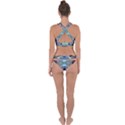 Abstract Glow Kaleidoscopic Light Cross Back Hipster Bikini Set View2