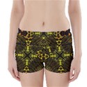 Abstract Glow Kaleidoscopic Light Boyleg Bikini Wrap Bottoms View1