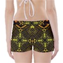 Abstract Glow Kaleidoscopic Light Boyleg Bikini Wrap Bottoms View2