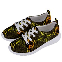 Abstract Glow Kaleidoscopic Light Women s Lightweight Sports Shoes