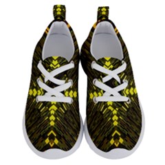 Abstract Glow Kaleidoscopic Light Running Shoes