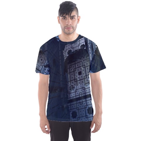 Graphic Design Background Men s Sports Mesh Tee by Sapixe