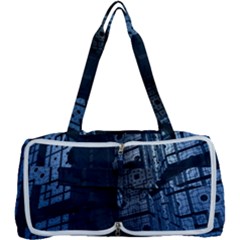 Graphic Design Background Multi Function Bag	