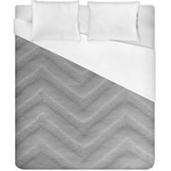 White Fabric Pattern Textile Duvet Cover (california King Size)