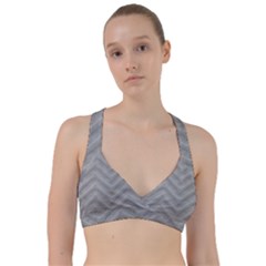 White Fabric Pattern Textile Sweetheart Sports Bra by Sapixe