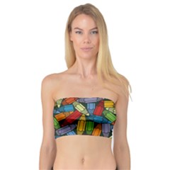 Colored Pencils Pens Paint Color Bandeau Top by Sapixe