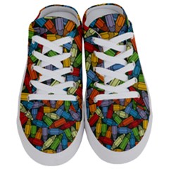 Colored Pencils Pens Paint Color Half Slippers by Sapixe