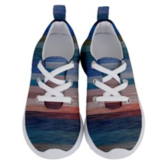 Background Horizontal Lines Running Shoes by Sapixe