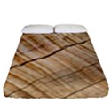 Abstract Brown Tree Timber Pattern Fitted Sheet (King Size) View1