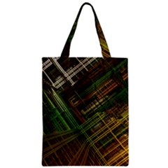 City Forward Urban Planning Zipper Classic Tote Bag by Sapixe