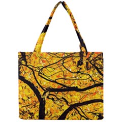 Golden Vein Mini Tote Bag