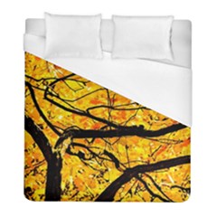 Golden Vein Duvet Cover (full/ Double Size)