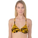 Golden Vein Reversible Tri Bikini Top View3