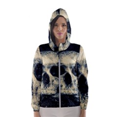 Skull Hooded Windbreaker (women) by FunnyCow