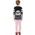 Smiling Skull Kids  Quarter Sleeve Raglan Tee View2