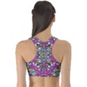 Multicolored Floral Collage Pattern 7200 Sports Bra View2