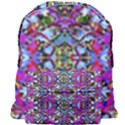 Multicolored Floral Collage Pattern 7200 Giant Full Print Backpack View1