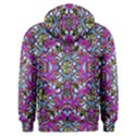 Multicolored Floral Collage Pattern 7200 Men s Overhead Hoodie View2