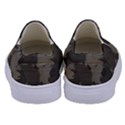 Country Boy Fishing Camouflage Pattern Kids  Canvas Slip Ons View4