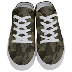 Country Boy Fishing Camouflage Pattern Half Slippers by Bigfootshirtshop