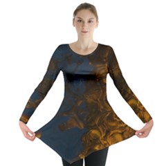 Twilight Reflections Long Sleeve Tunic 