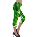 Inside The Grass Lightweight Velour Capri Leggings  View4