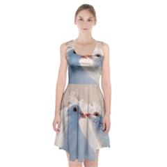 Doves In Love Racerback Midi Dress by FunnyCow