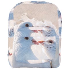 Doves In Love Full Print Backpack by FunnyCow