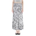 Willow Foliage Abstract Full Length Maxi Skirt View1