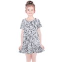 Willow Foliage Abstract Kids  Simple Cotton Dress View1