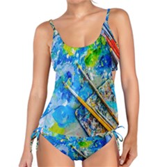 Artist Palette And Brushes Tankini Set by FunnyCow