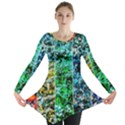 Abstract Of Colorful Water Long Sleeve Tunic  View1