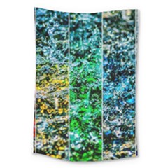 Abstract Of Colorful Water Large Tapestry by FunnyCow