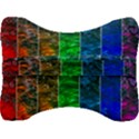 Rainbow Of Water Velour Seat Head Rest Cushion View2