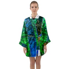 Rainbow Of Water Long Sleeve Kimono Robe by FunnyCow