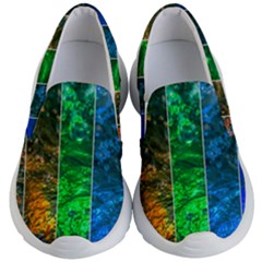 Rainbow Of Water Kid s Lightweight Slip Ons by FunnyCow