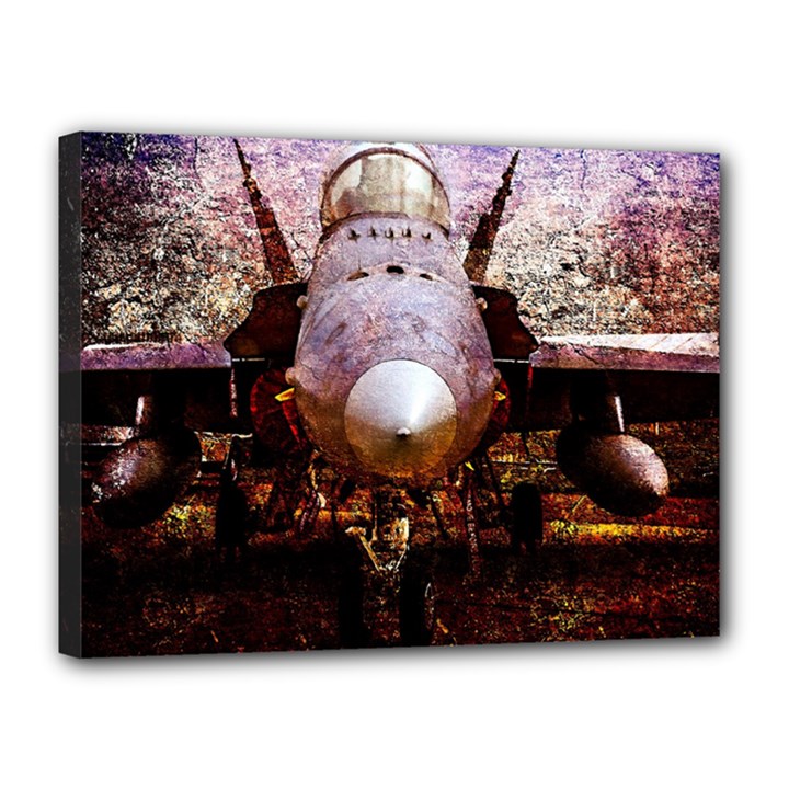 The Art Of Military Aircraft Canvas 16  x 12 