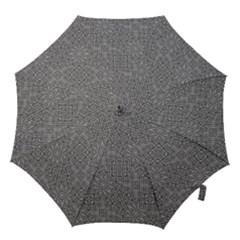 Linear Intricate Geometric Pattern Hook Handle Umbrellas (large) by dflcprints