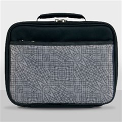 Linear Intricate Geometric Pattern Lunch Bag