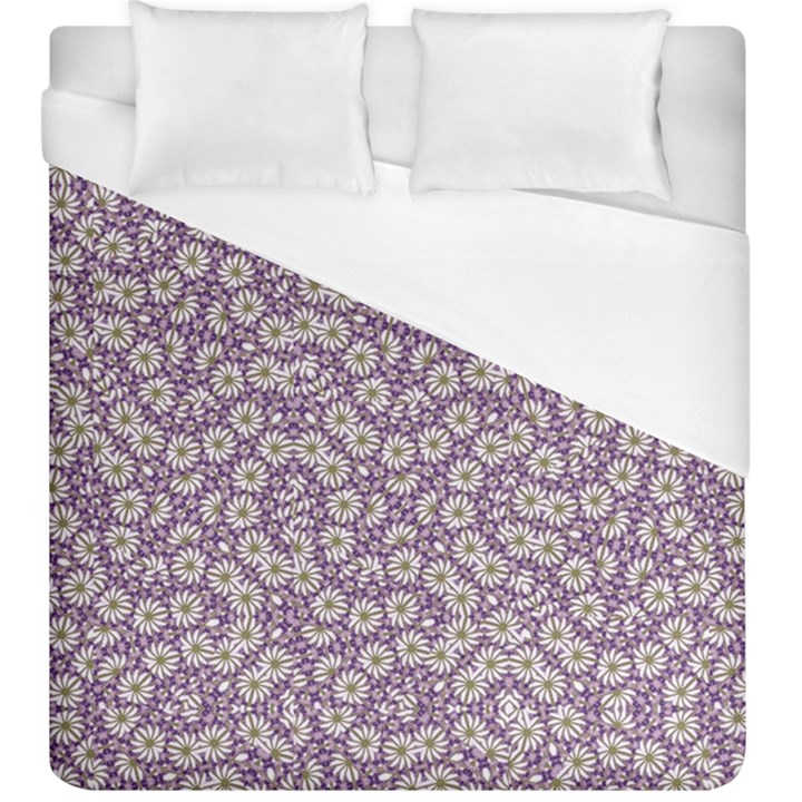 Ditsy Floral Pattern Duvet Cover (King Size)