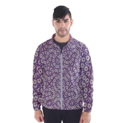 Ditsy Floral Pattern Windbreaker (men) by dflcprints