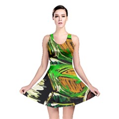 Lillies In The Terracota Vase 5 Reversible Skater Dress by bestdesignintheworld