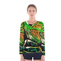 Lillies In The Terracota Vase 5 Women s Long Sleeve Tee