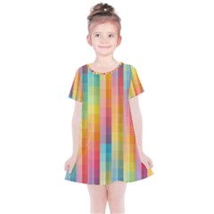 Background Colorful Abstract Kids  Simple Cotton Dress