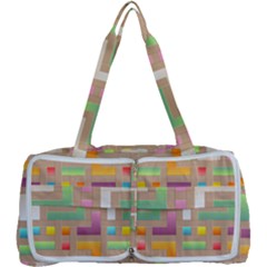 Abstract Background Colorful Multi Function Bag	