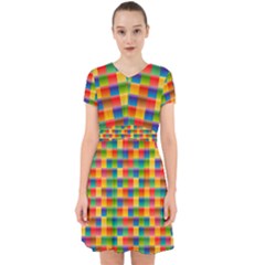 Background Colorful Abstract Adorable In Chiffon Dress by Nexatart