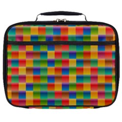 Background Colorful Abstract Full Print Lunch Bag